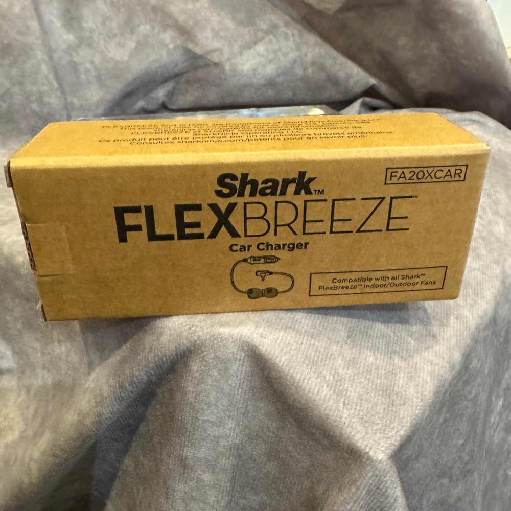 Shark FlexBreeze Car Charger - Brown